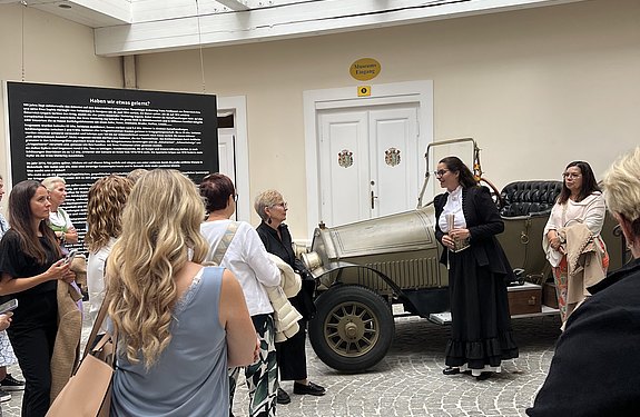 Zu Gast im Schloss Artstetten und der Gräfin Alix d’Harambure-Fraye